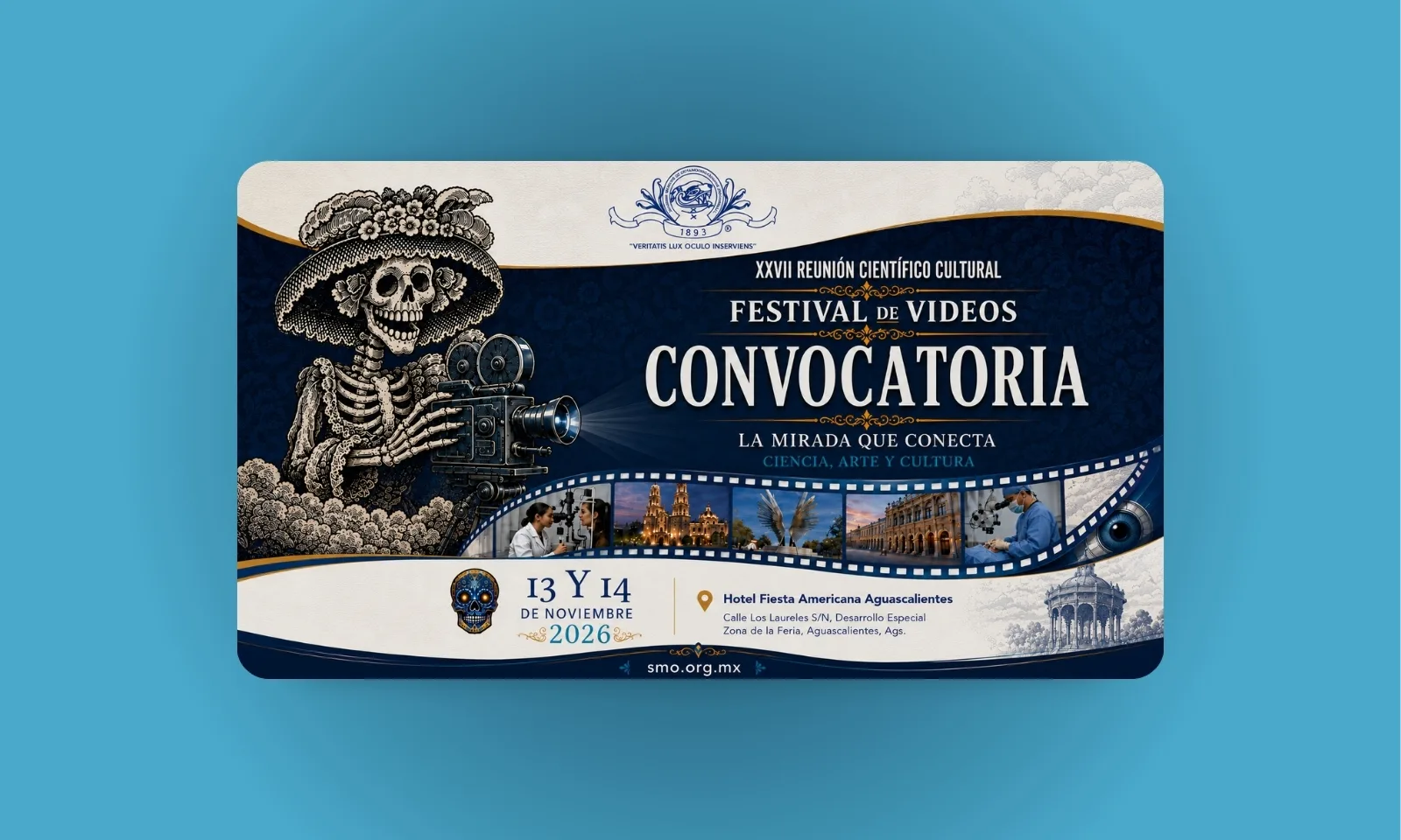 Convocatoria Festival de Videos — XXVII Reunión Científico Cultural, 13 y 14 de noviembre 2026, Aguascalientes